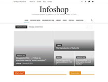 Tablet Screenshot of infoshop.org